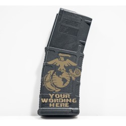 MARINES LASER ENGRAVED P-MAGS
