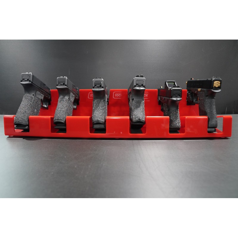 Rubber Gun Rack Pistol rack for you safe or gun shop
